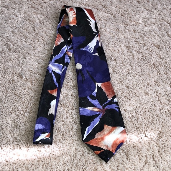 Florenzi Collection Men’s Tie - Purple - Picture 1 of 4